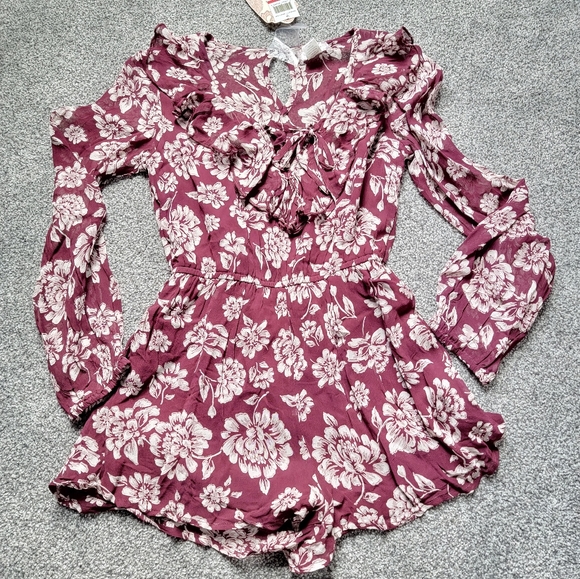 Band of Gypsies Pants - NWT! Sexy Floral Romper